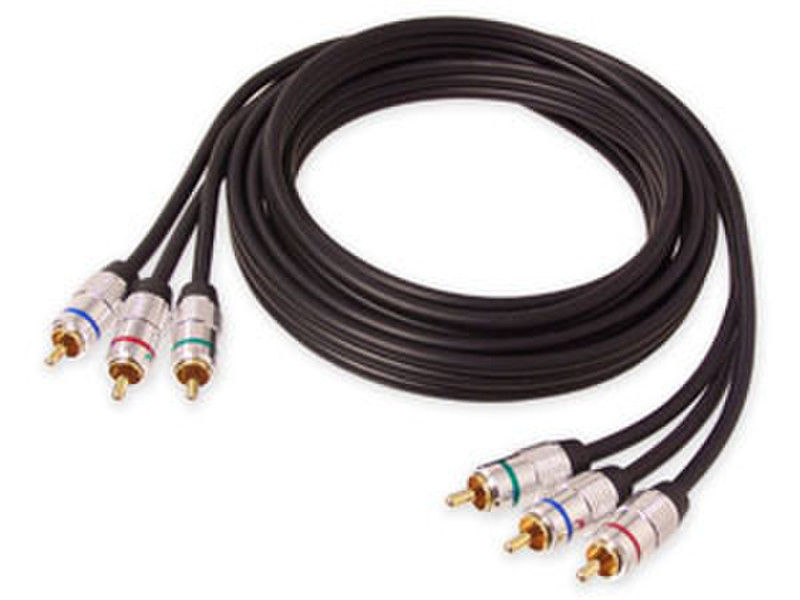 Sigma Component Video + Toslink Optical-2M 2m Schwarz Component (YPbPr)-Videokabel