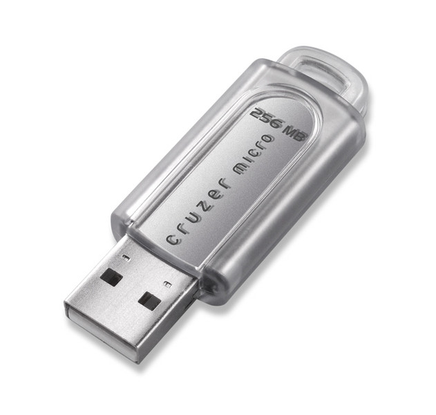Sandisk Cruzer® Micro 256 MB 0.256ГБ USB 2.0 USB флеш накопитель