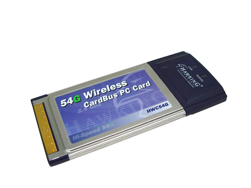 Hawking Technologies Hi-Speed Wireless-G CardBus Card 54Мбит/с сетевая карта