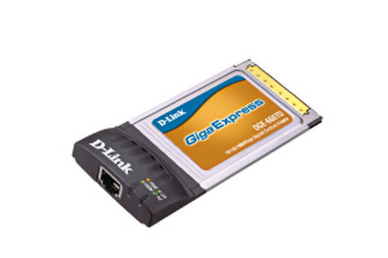 D-Link Copper Gigabit CardBus Adapter 1000Мбит/с сетевая карта