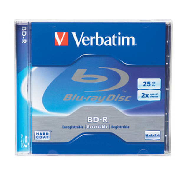 Verbatim BD-R 2pk 25GB BD-R 2Stück(e)