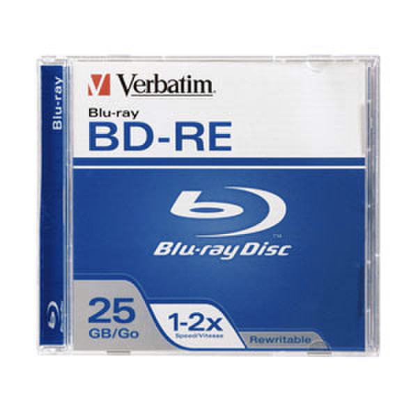 Verbatim BD-RE 2pk 25GB BD-RE 2pc(s)