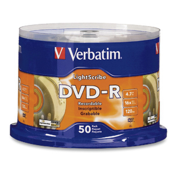 Verbatim DVD-R 4.7GB 4.7ГБ DVD-R 50шт