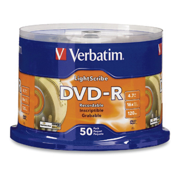 Verbatim DVD-R 4.7GB 4.7GB DVD-R 50pc(s)