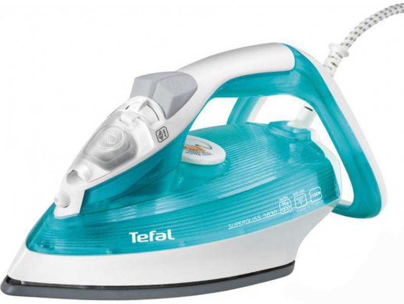 Tefal FV3830 Dry & Steam iron Ultragliss soleplate 2200W Blau, Weiß Bügeleisen