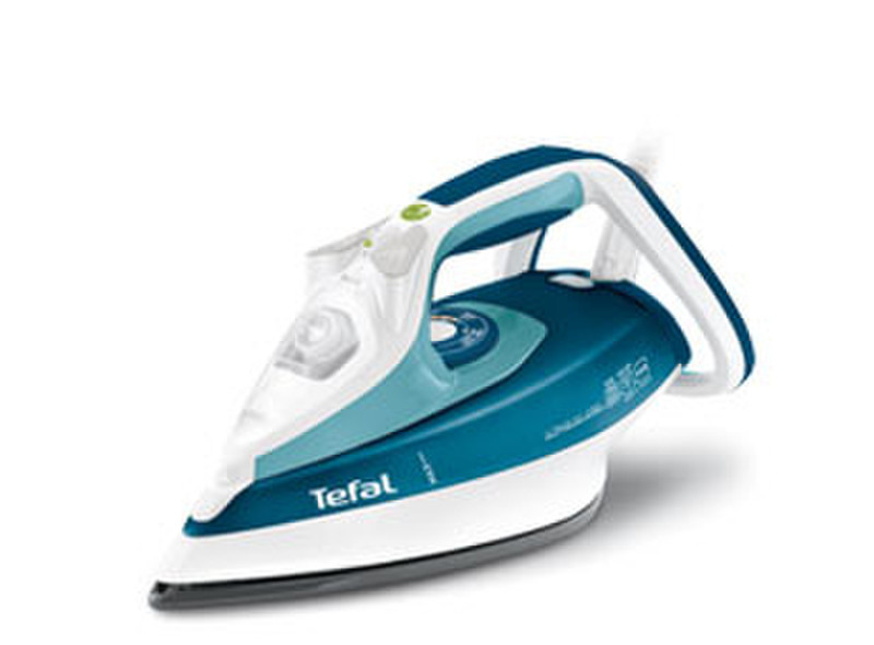 Tefal Ultragliss 80 Dry & Steam iron Ceramic soleplate 2400W Turquoise,White