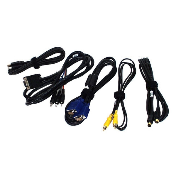 DELL 725-10285 USB USB Multicolour video cable adapter