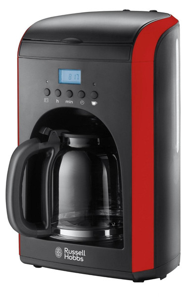 Russell Hobbs Desire Drip coffee maker 1.8L 14cups Black,Red