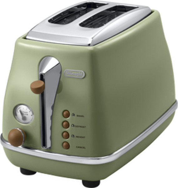 DeLonghi CTOV2003.GR 2slice(s) 900W Green