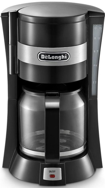 DeLonghi ICM15210 Капельная кофеварка 1.25л 10чашек Черный