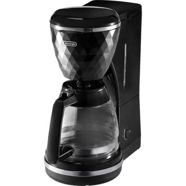 DeLonghi ICMJ 210.BK Drip coffee maker 1.25L 10cups Black coffee maker