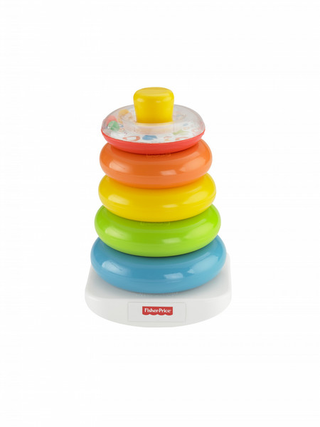 Fisher Price Everything Baby Brilliant Basics Rock-a-Stack Blue,Green,Orange,Transparent,Yellow