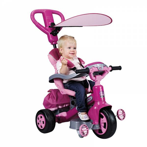 FEBER Baby Twist Girl Black,Pink,Purple bicycle