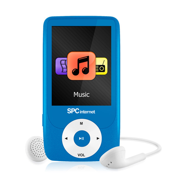 SPC 8404A MP4 4GB Blau MP3-/MP4-Player
