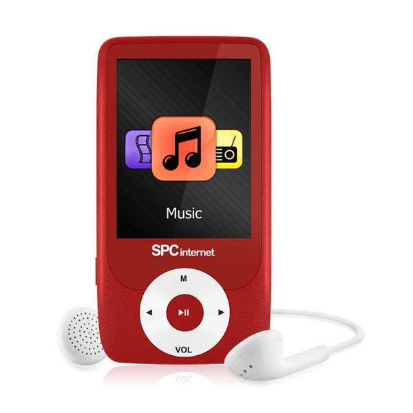 SPC 8404R MP4 4ГБ Красный MP3/MP4-плеер