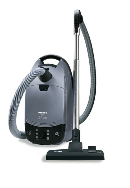 Miele Steel Design Cylinder vacuum cleaner 4L 2000W Grey,Metallic