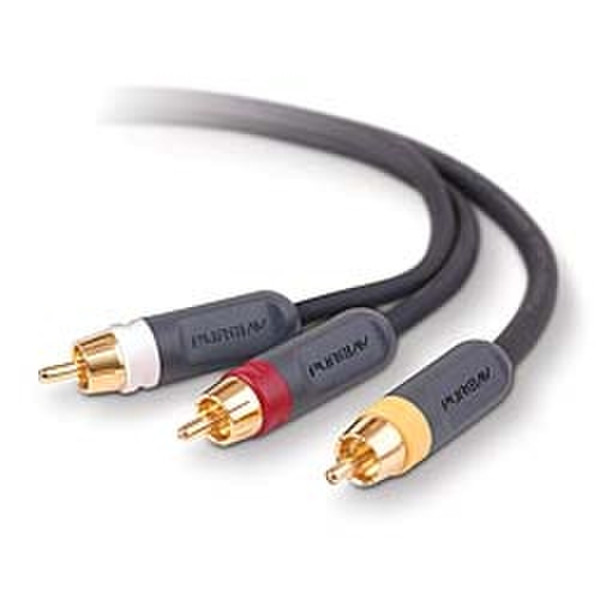 Belkin PureAV™ Composite Video and Audio Cables Kit 3ft. 0.9м композитный видео кабель