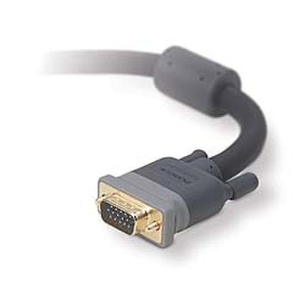 Belkin PureAV™ Super VGA Home Theater Cable 6ft. 1.8м Серый VGA кабель