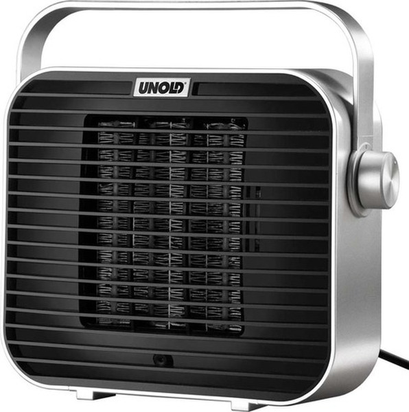 Unold 86315 Floor 1200W Black,Silver Radiator electric space heater