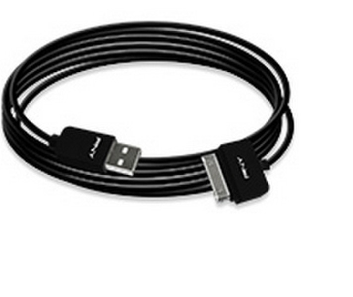 PNY C-UA-AP-K01-06 1.8m Black mobile phone cable