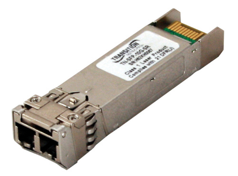 Transition Networks 10GBASE-SR/LR/LW SFP+ SFP+ 10300Mbit/s Single-mode