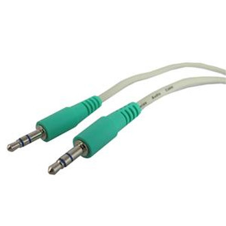 Comprehensive 3.5mm / 3.5mm jack 3m 3m 3.5mm 3.5mm Beige
