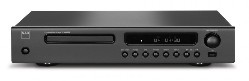 NAD C 565BEE Personal CD player Graphite