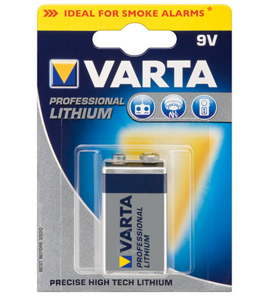 Wentronic 9V Lithium Varta (6122) 1-BL 1200mAh