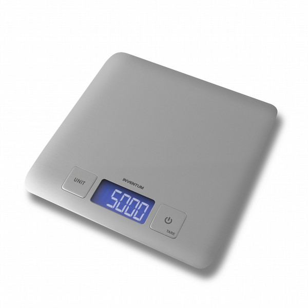 Inventum WS335 Настольный Квадратный Electronic kitchen scale Cеребряный кухонные весы