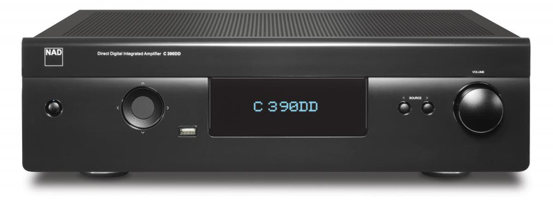 NAD C 390DD Дома Проводная Черный усилитель звуковой частоты