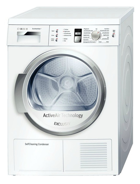 Bosch WTW86391 Freistehend Frontlader 7kg A+ Weiß Wäschetrockner