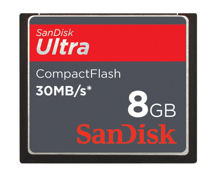 Sandisk Ultra CompactFlash 8GB 8GB CompactFlash memory card