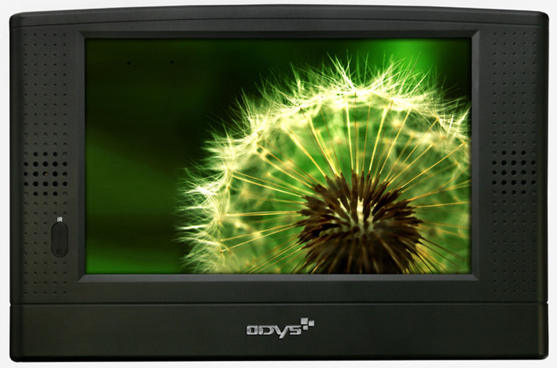 ODYS SlimTV 10" LCD-TV 10.2" 800 x 480pixels Black portable TV