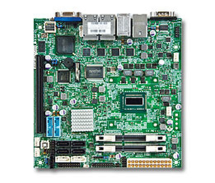 Supermicro MBD-X9SPV-LN4F-3QE-O Retail Intel QM77 Express BGA1023 Mini ITX материнская плата для сервера/рабочей станции