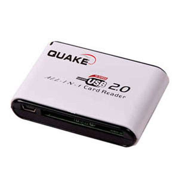 Quake R015 USB 2.0 Белый устройство для чтения карт флэш-памяти