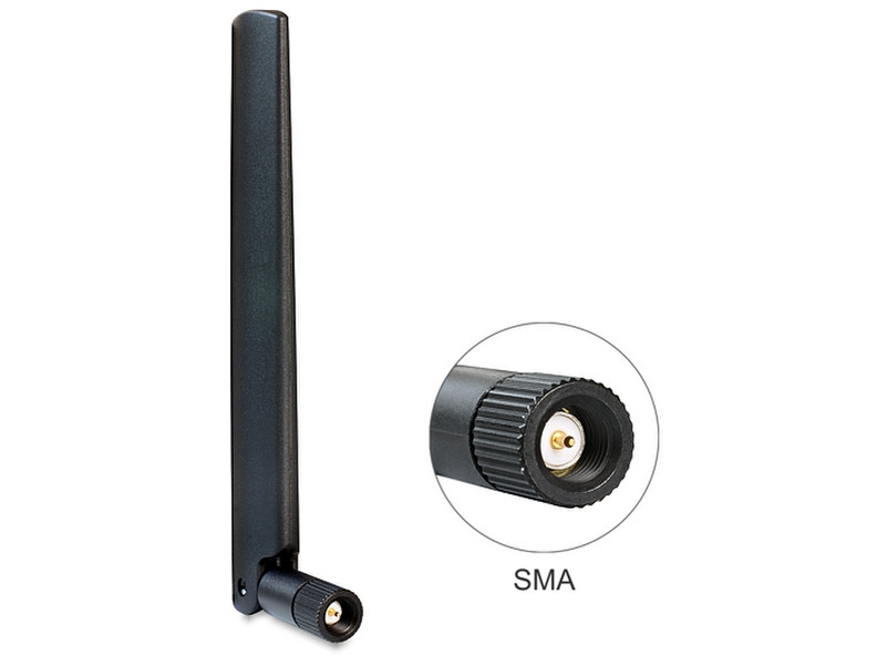 DeLOCK 88438 RP-SMA 4.5dBi Netzwerk-Antenne