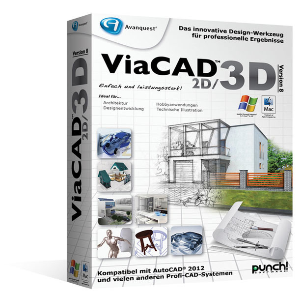 Avanquest ViaCAD 2D/3D 8