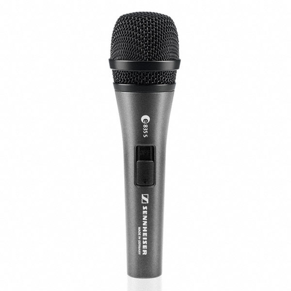 Sennheiser e 835-S Stage/performance microphone Wireless Black