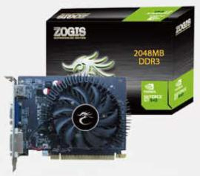 Zogis GeForce GT 640 2GB GeForce GT 640 2GB GDDR3 Grafikkarte