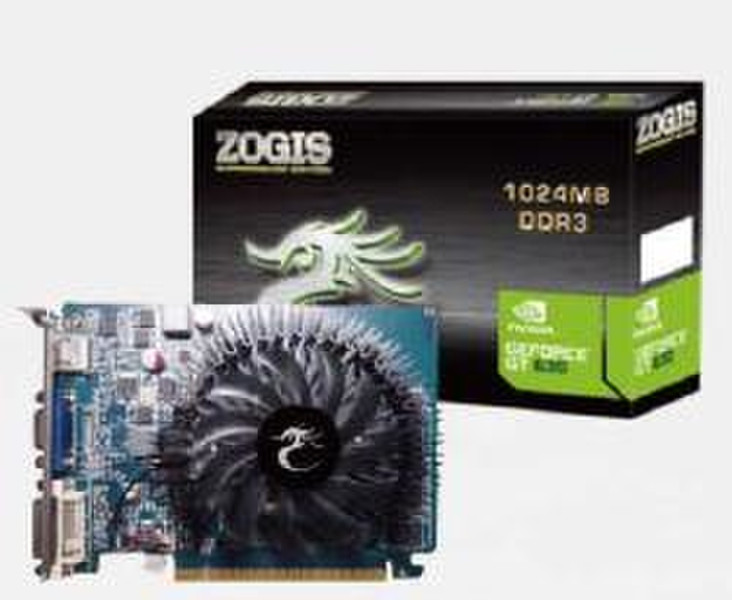 Zogis ZOGT630-1GD3H GeForce GT 630 1GB GDDR3 graphics card