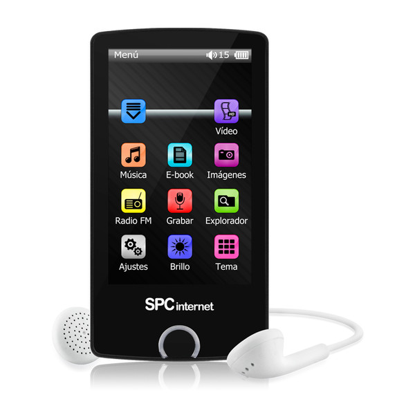SPC 5014N MP4 4GB Schwarz MP3-/MP4-Player