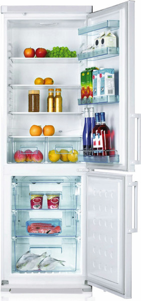 Comfee HD-416RN freestanding 216L 104L A+ White fridge-freezer