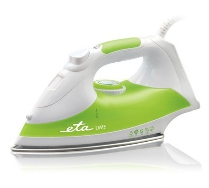 Eta Lime Dry & Steam iron Stainless Steel soleplate 2100W Green,White