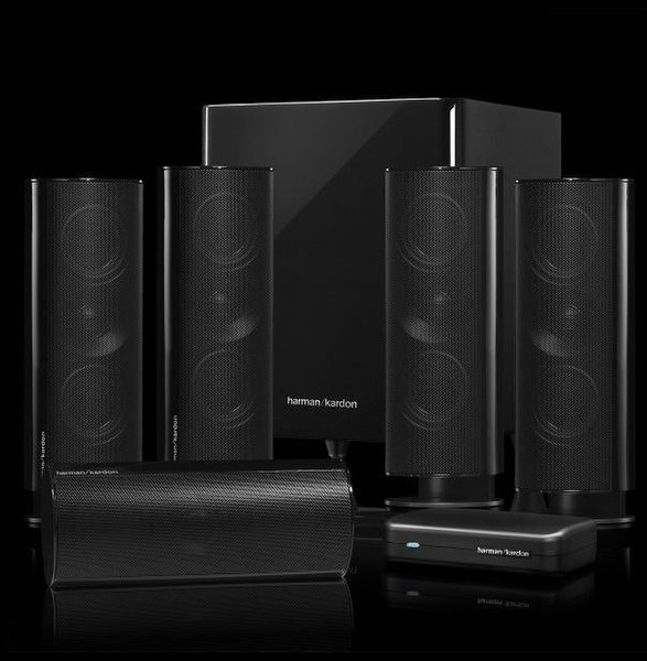 Harman/Kardon HKTS 65 5.1 Black speaker set