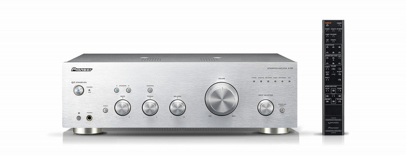 Pioneer A-50-S 2.0 home Wired Silver audio amplifier