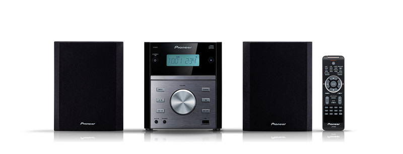 Pioneer X-EM11 Mini-Set 20W Schwarz Home-Stereoanlage