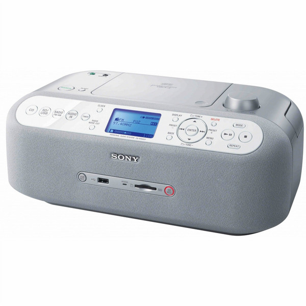 Sony ZS-R100CP Цифровой 3Вт Серый CD радио