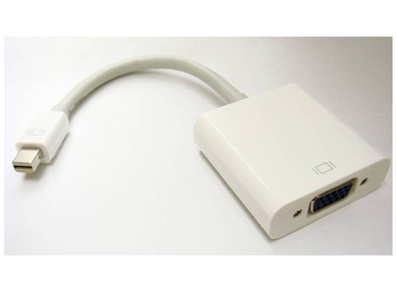 Dark Mini Display Port/VGA mini DisplayPort VGA (D-Sub) Белый адаптер для видео кабеля