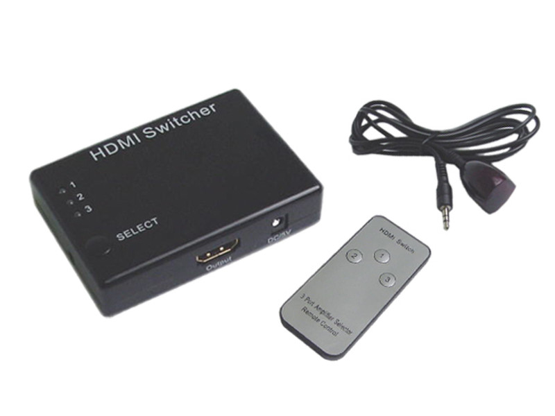 Calrad Electronics 3 IN 1 OUT HDMI HIGH SPEED SWITCHER HDMI video switch