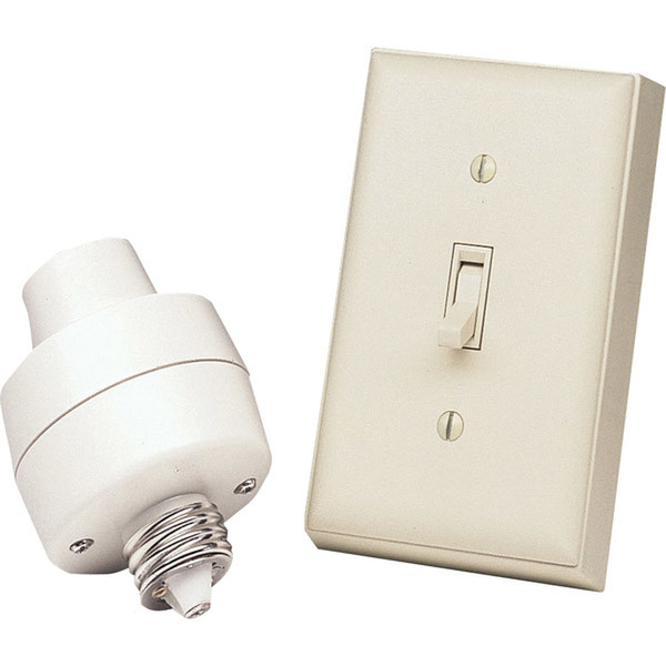 Chamberlain Wireless Switch and Socket push buttons Cream remote control